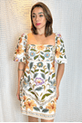 Vestido Curto Manga Marcelle Farm 2